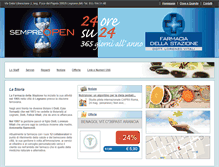 Tablet Screenshot of farmaciastazione.it